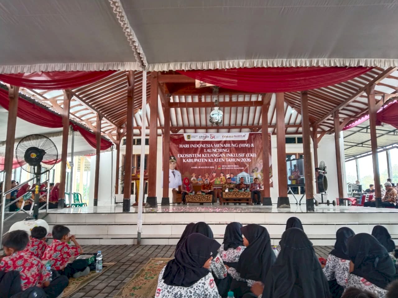 Klaten Sukses Gelar Puncak Hari Indonesia Menabung & Launching Ekosistem Keuangan Inklusif 2026 di Desa Sidowarno