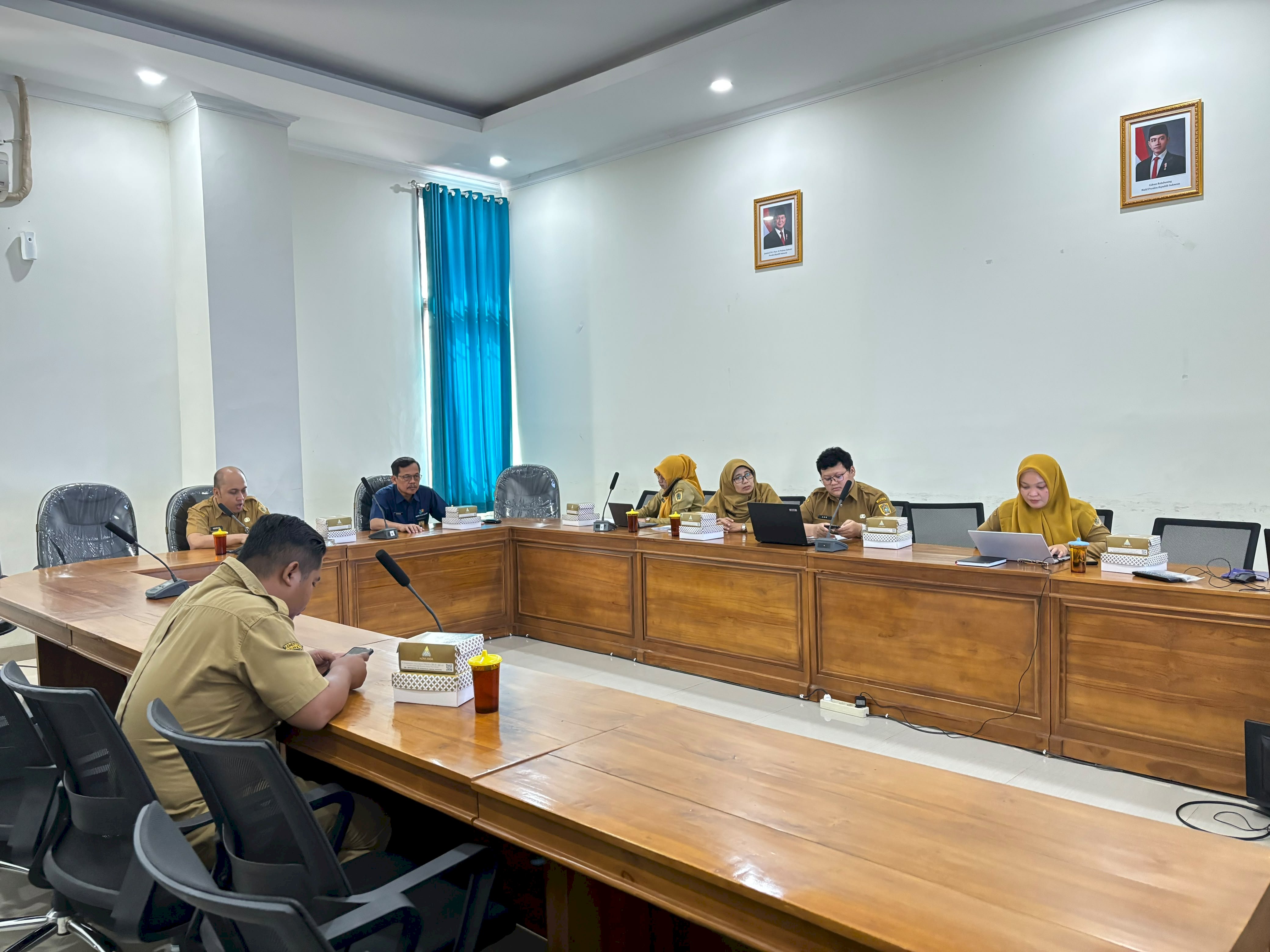 Rakor Pengendalian Inflasi Daerah Tahun 2026 Bersama Kemendagri RI melalui Zoom Meeting