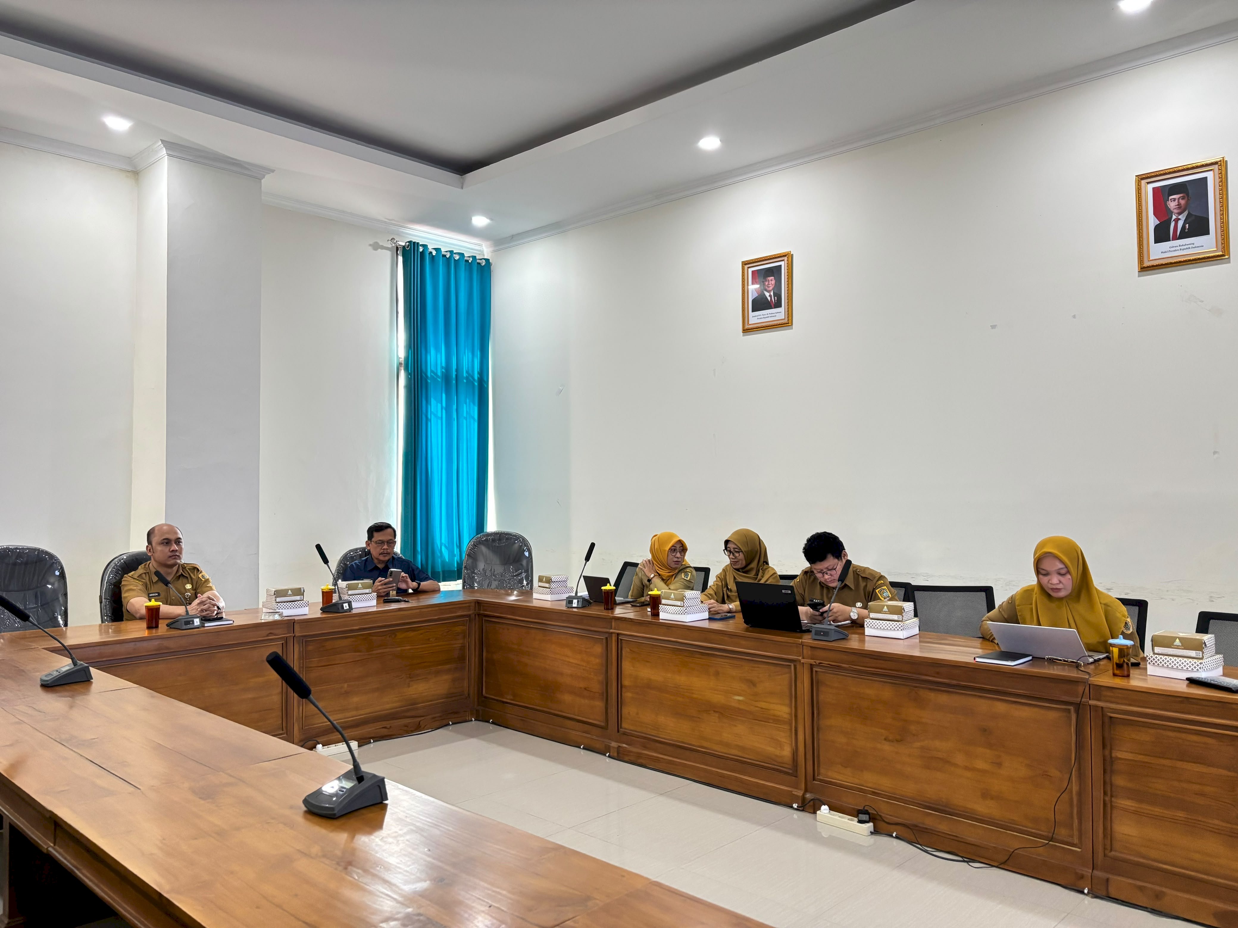 Rakor Pengendalian Inflasi Daerah Tahun 2026 Bersama Kemendagri RI melalui Zoom Meeting
