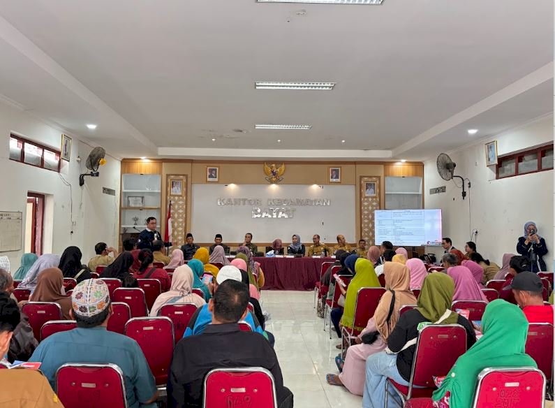 Pemkab Klaten Gelar Edukasi Keuangan & Sosialisasi Program Subsidi Bunga bagi Pedagang Terdampak Kebakaran Pasar Sidoharjo Bayat