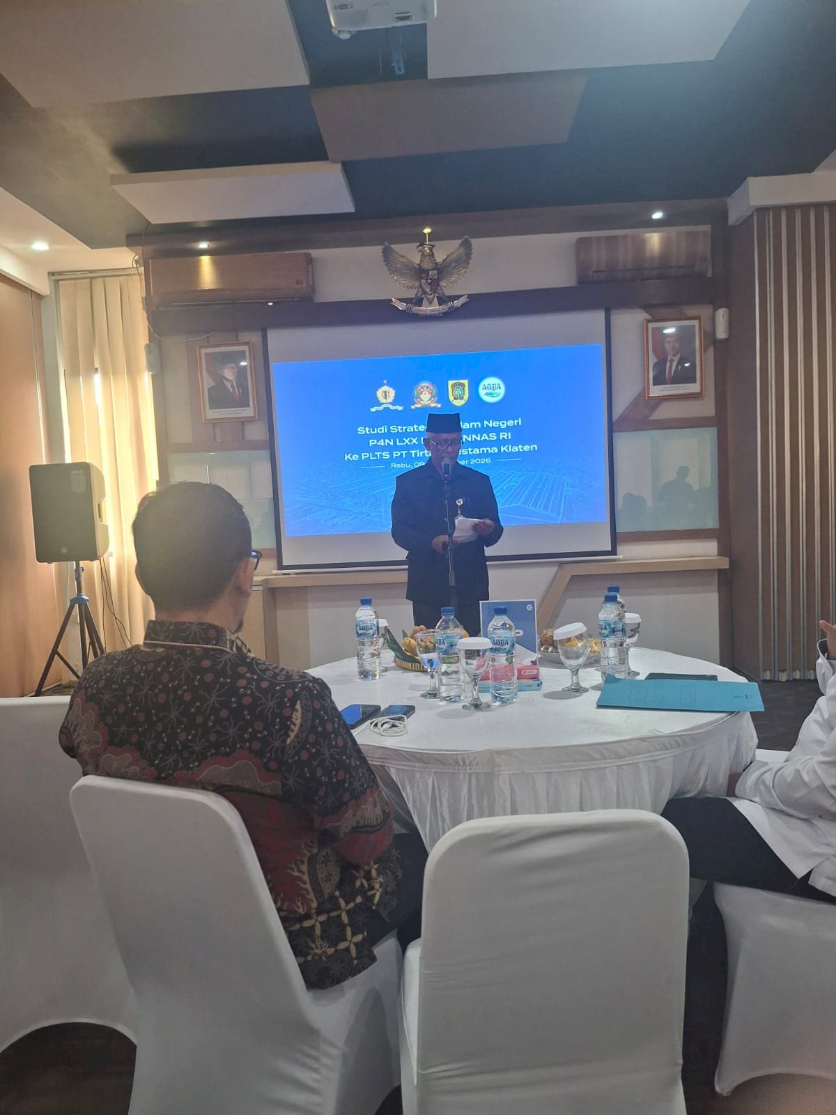 Kepala Bagian Perekonomian & SDA Setda Kabupaten Klaten Menghadiri Kunjungan SSDN Lemhannas RI  Ke PT Tirta Investama