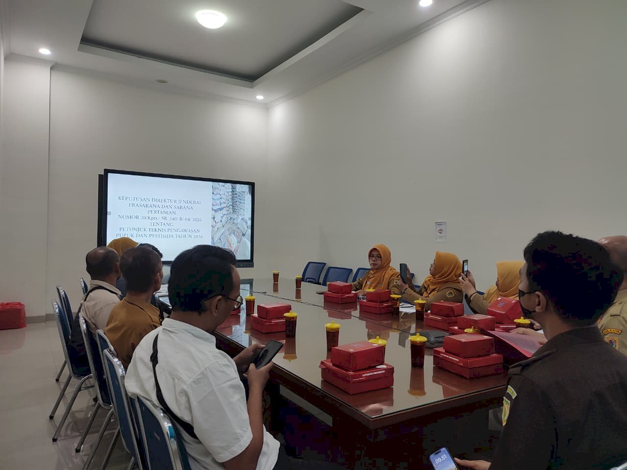 Rapat Koordinasi Tim Komisi Pengawasan Pupuk dan Pestisida (KP3) Kabupaten Klaten 
