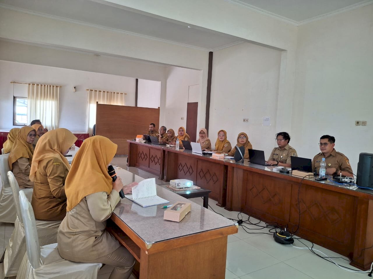 Pembahasan RKP Perubahan DBH CHT Kabupaten/Kota se-Jawa Tengah bersama Kemerntrian Keuangan dan kementerian teknis terkait