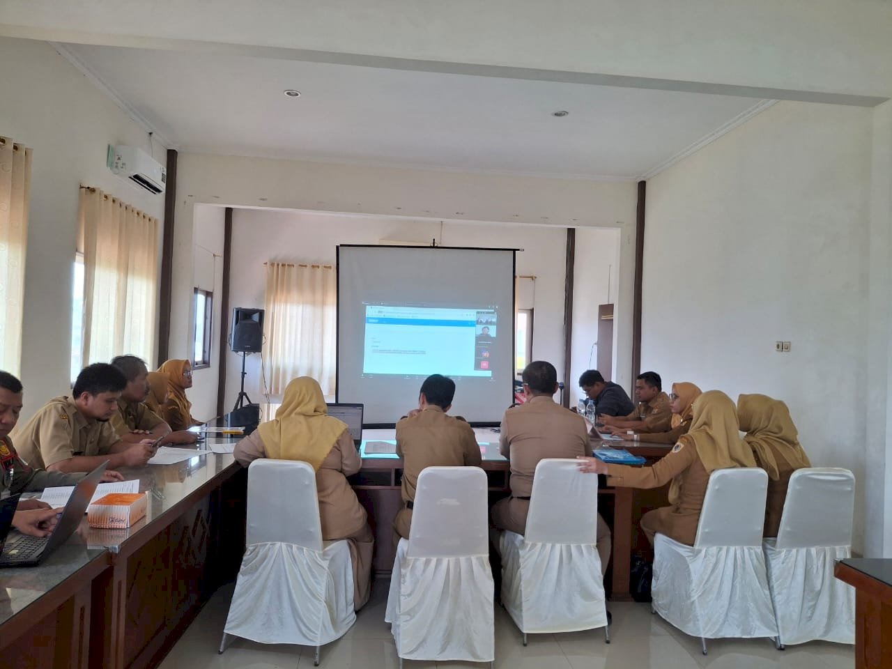 Pembahasan RKP Perubahan DBH CHT Kabupaten/Kota se-Jawa Tengah bersama Kemerntrian Keuangan dan kementerian teknis terkait