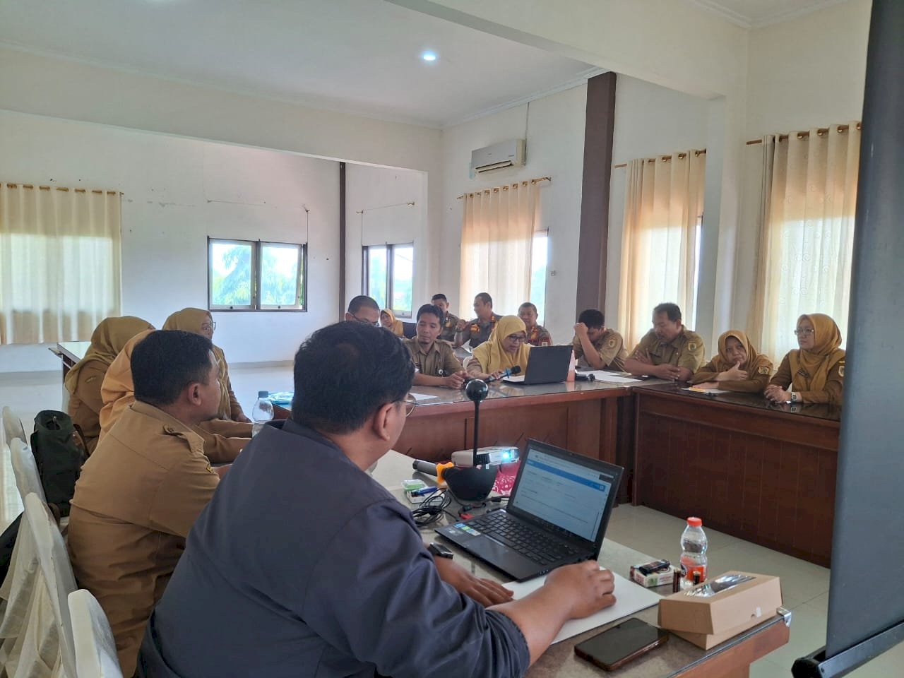 Pembahasan RKP Perubahan DBH CHT Kabupaten/Kota se-Jawa Tengah bersama Kemerntrian Keuangan dan kementerian teknis terkait